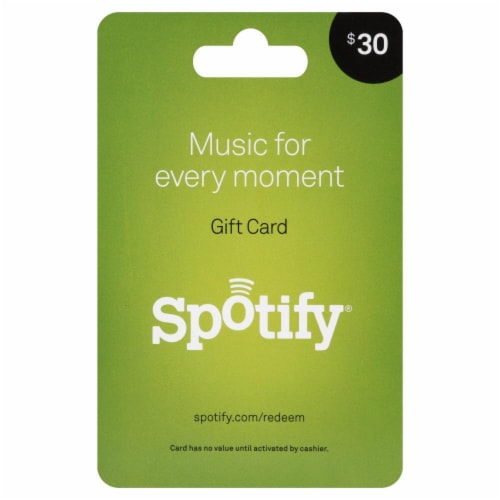 Spotify $30 Gift Card, 1 ct - Kroger