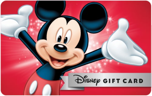 Disney $45 Gift Card Multipack Perspective: front