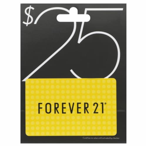  Forever 21 Gift Card $25 : Gift Cards