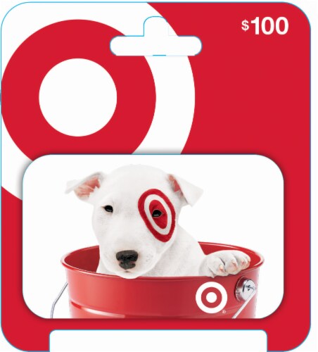 Target $100 Gift Card Perspective: front