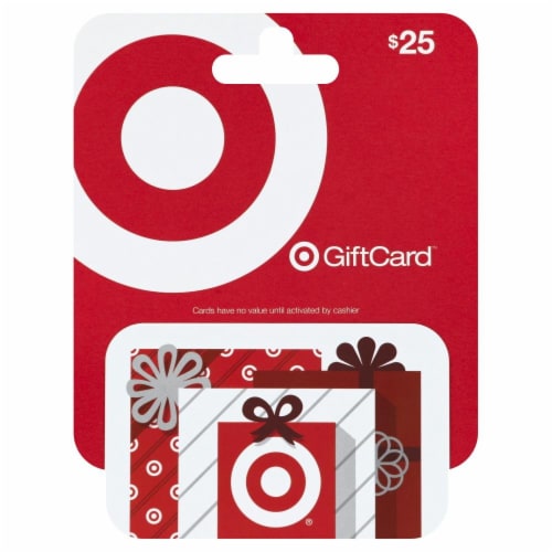 Target $25 Gift Card Perspective: front