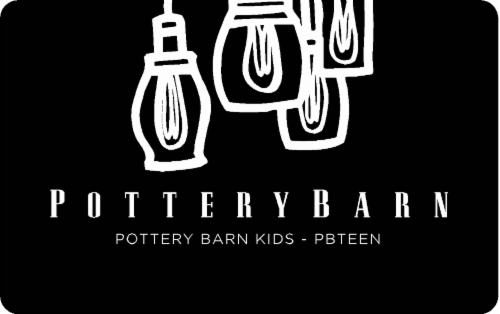 Pottery barn store gift card