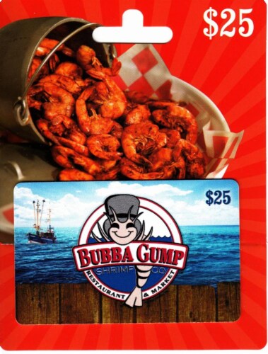 Bubba Gump $25 Perspective: front