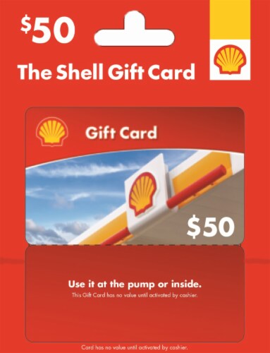 Shell shop gift card