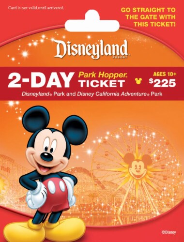 Disneyland 2-Day Park Hopper Ticket, 1 CT - Fry’s Food Stores