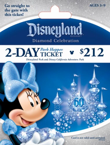 Disneyland 2 Day Park Hopper Ticket 1 Count Fry S Food Stores