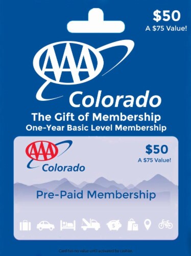 AAA Colorado $50 Perspective: front