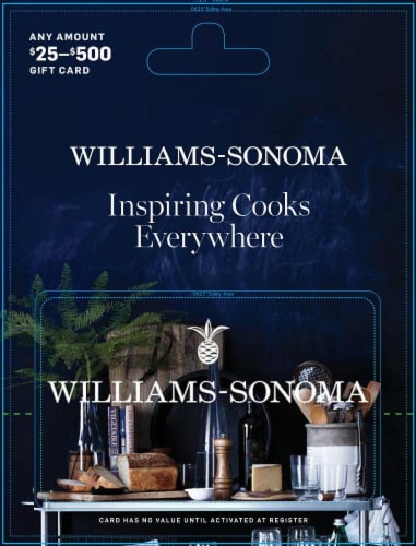 Williams Sonoma Var ($25-500) Perspective: front