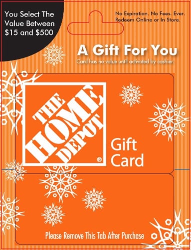 Home Depot VL ($15-500) Perspective: front