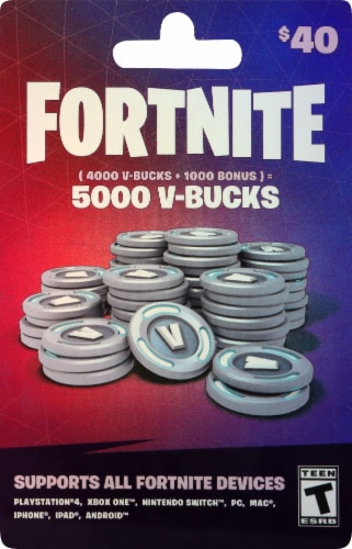 Fortnite - 5,000 V-Bucks