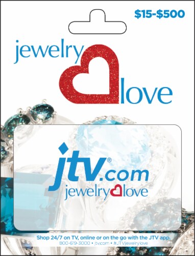 JTV ($15-500) Gift Card Perspective: front