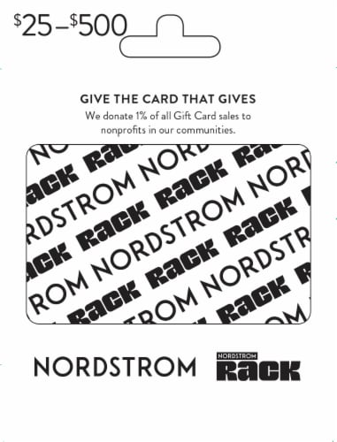 Nordstrom $25-$500 Gift Card Perspective: front