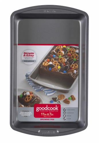 GoodCook® Nonstick Biscuit and Brownie Pan Perspective: front