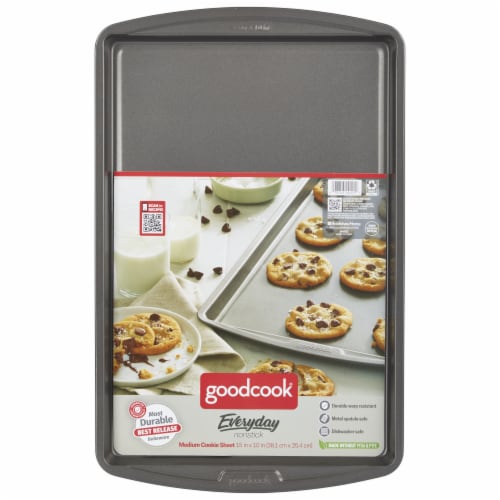 GoodCook® E-Z Release Medium Nonstick Cookie Sheet Perspective: front