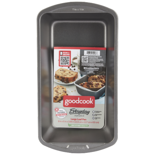 GoodCook® Premium Nonstick Large Loaf Pan Perspective: front