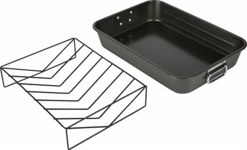 GoodCook® Roaster with Rack Perspective: front