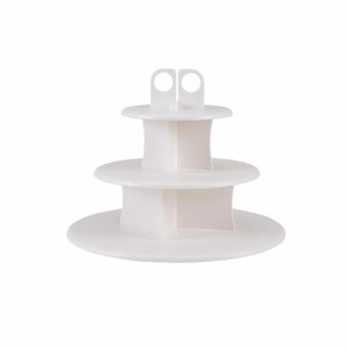 Sweet Creations Cake Pop and Cupcake Stand White 1