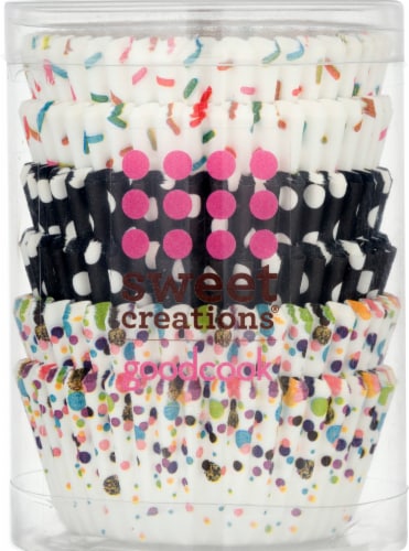 Sweet Creations by GoodCook® Cupcake Liners Perspective: front