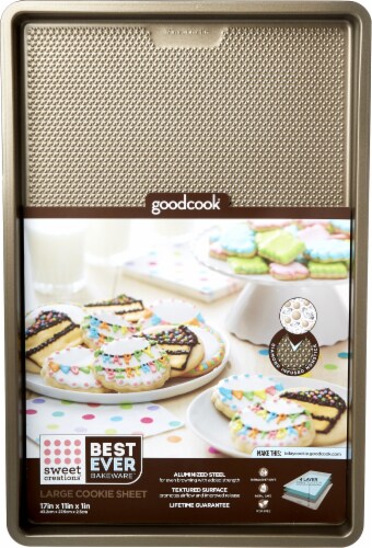 Sweet Creations by GoodCook® Large Cookie Sheet Perspective: front