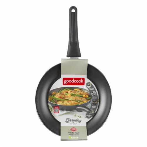 GoodCook Classic 11.75 Saute Pan Nonstick cookware, Large, Black