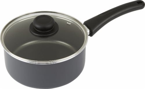 GoodCook® Sauce Pan - Black Perspective: front