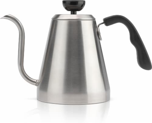 Bialetti Stainless Steel Gooseneck Kettle - Silver Perspective: front