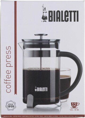 Bialetti Simplicity French Coffee Press - Black, 1.5 L - Kroger