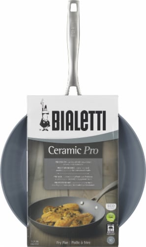  Bialetti Ceramic Pro Nonstick Oven-Safe 8 Frying Pan, Gray:  Home & Kitchen