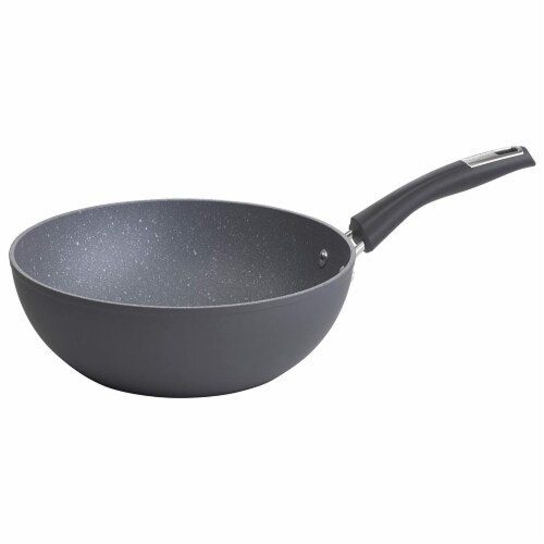 Bialetti Impact Stir Fry Pan - Black Perspective: front