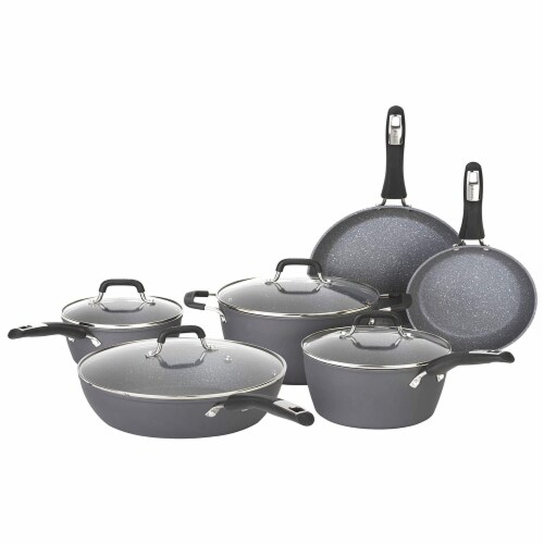 T-fal Comfort Nonstick Cookware Set - Black, 14 pc - Fry's Food Stores