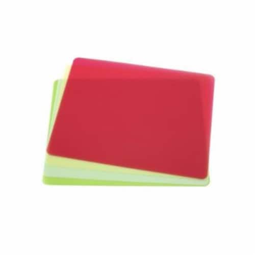 GoodCook 15.75 In. x 12 In. Assorted Colors Flexible Chopping Mat (4 Pack) 10108 Perspective: front
