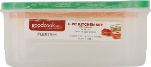 Good Cook Dry Storage 6-Piece Container Set