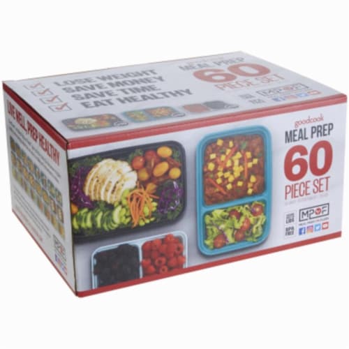 60-Pc. Meal Prep & Container Set, 60-Pc.