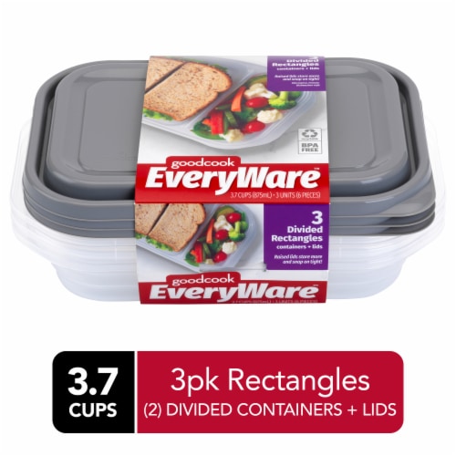 Godd Cook Everyware™ Medium Divided Rectangles Perspective: front