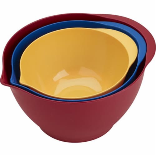 Good Cook 11620 Plastic Mixing Bowl Set- 3 Piece Perspective: front