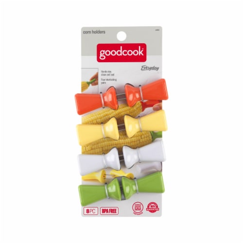 Goodcook® Skewer Corn Holders - Assorted Perspective: front