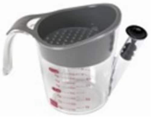 GoodCook® Fat Separator With Stopper Perspective: front