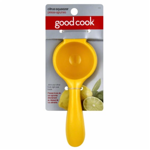 GoodCook® Yellow Citrus Squeezer Perspective: front