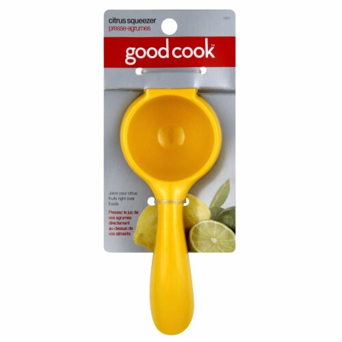 GoodCook® Yellow Citrus Squeezer Perspective: front