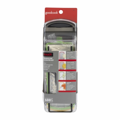 GoodCook® Touch Mandolin Grater Set Perspective: front