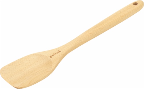 GoodCook® Touch Beech Wood Turner - Natural Perspective: front