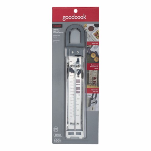 GoodCook® Candy & Deep Fry Thermometer Perspective: front