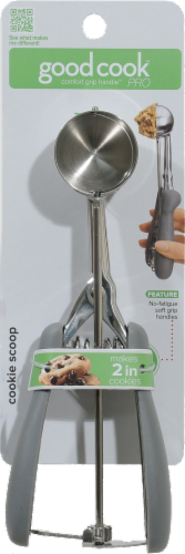 GoodCook® PRO Cookie Scoop - Gray Perspective: front