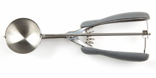 GoodCook® Large Pro Cookie Scoop - Gray/Silver Perspective: front