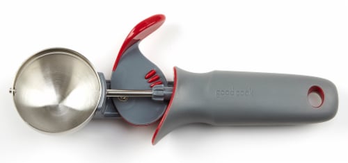 GoodCook® Pro Trigger Ice Cream Scoop - Gray/Red, 10.75 in - Kroger