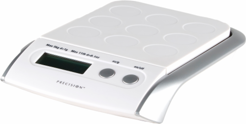 Precision Pro Digital Scale, White