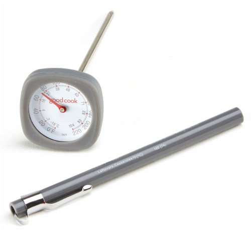 GoodCook® Pro Instant-Read Thermometer - Gray Perspective: front
