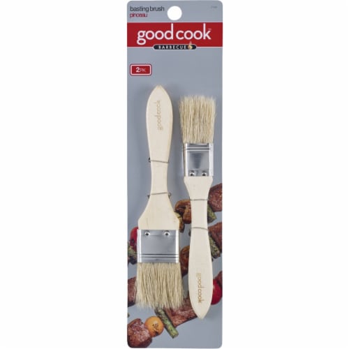 Bradshaw Good Cook™ 2-Piece Pastry and Basting Brush Set Perspective: front
