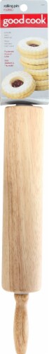 GoodCook® Rolling Pin - Natural Perspective: front