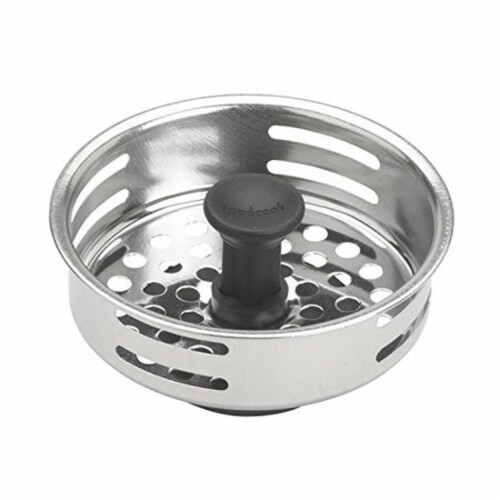 GoodCook Stainless Steel Kitchen Sink Strainer Perspective: front